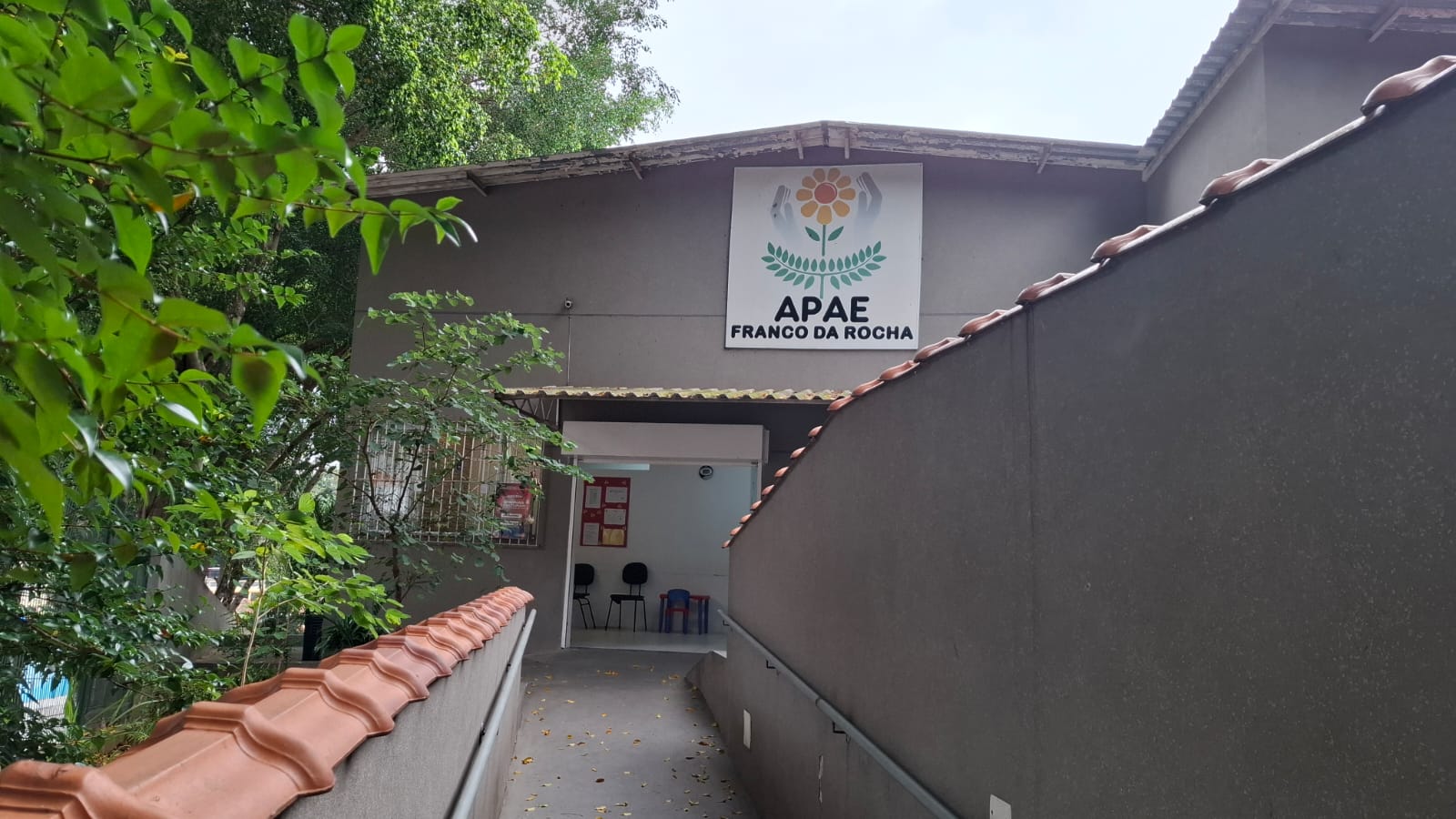 Entrada da APAE