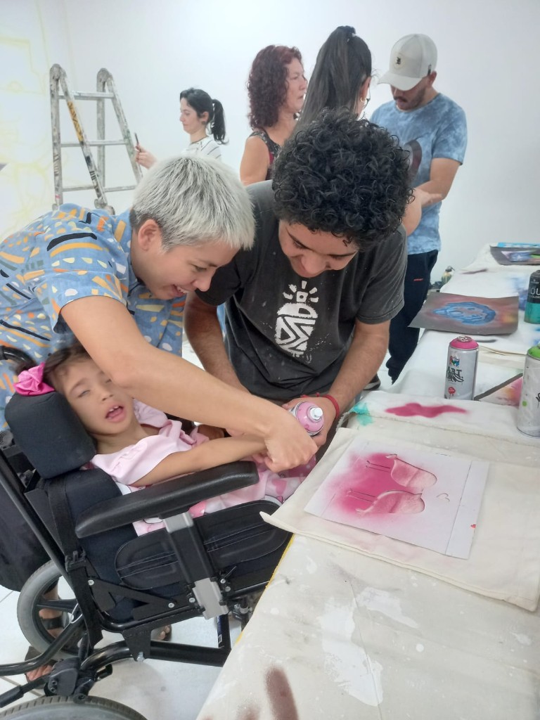 Oficina de grafite - Estimulação Essencial